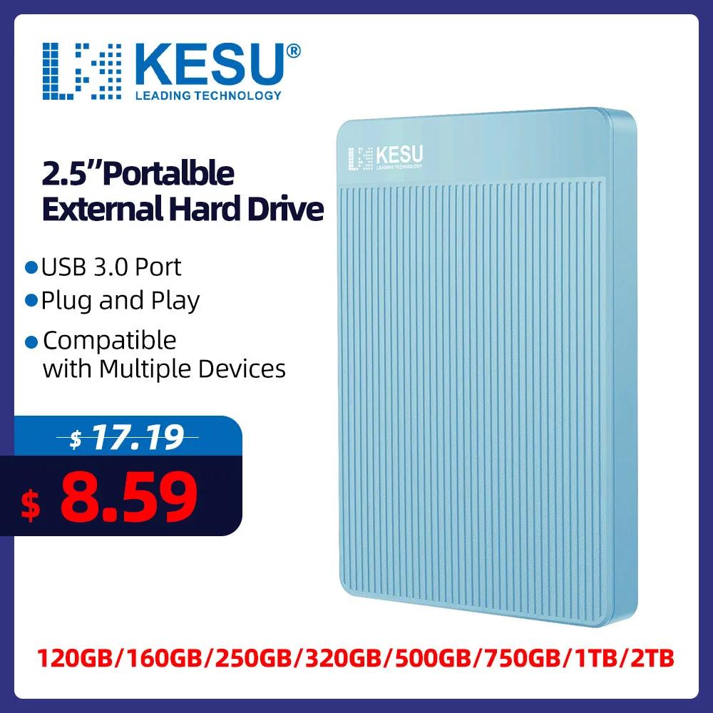 KESU HDD ޴  ϵ ̺ ũ, 2.5 ġ, 1TB, 320GB, 500GB, 750GB, USB3.0 丮, Ʈ PC  ũž PS4 ȣȯ